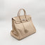 Sac Birkin 40 en cuir Togo craie