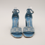 Sandales Silhouette en denim Monogram et cuir T.37