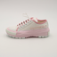Sneakers LV SQUAD en toile blanche et gomme rose
