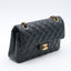 Sac Timeless/Classique 23cm en cuir noir