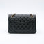 Sac Timeless/Classique 23cm en cuir noir