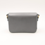 Sac Triomphe Classique en veau satiné gris