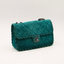 Sac Timeless en feutrine bleu canard