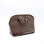 Sac Alma PM en toile Damier ébène