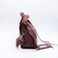 Sac cabas Neo Cagole City en cuir bordeaux