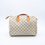 Sac Speedy 30 en toile Damier Azur
