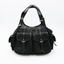 Sac collection Street Chic en toile oblique noir
