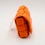Sac Cassette matelassé en cuir Intreccio orange