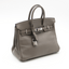 Sac Birkin 25 en cuir de Veau Swift étoupe