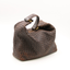 Sac tressé vintage en cuir Intrecciato marron