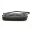 Mini sac Baguette vintage en tissu brodé noir