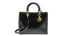 Sac Lady Dior Large en cuir verni noir