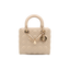 Sac Dior Lady Dior en cuir cannage ivoire