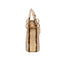 DIOR Sac Lady Dior en cuir exotique doré