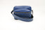 Sac Messenger Outdoor en toile Monogram et cuir Taïga bleu