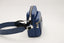Sac Messenger Outdoor en toile Monogram et cuir Taïga bleu