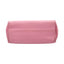 CHANEL Sac Accordéon Flap Bag en cuir d’agneau rose et métal argenté