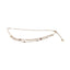 CHANEL – Ceinture / sautoir en métal doré, perles et résine A20