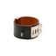 HERMÈS – Collier de Chien en cuir veau Box noir – T1