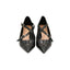 DIOR – Spectadior Mary-Jane brogues – Noir / cuir verni + perforations