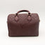 Sac à main Speedy 25 en cuir empreinte monogram bordeaux