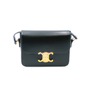 Sac Triomphe Teen en cuir noir