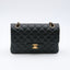 Sac Timeless/Classique 23cm en cuir noir