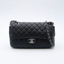 Timeless/Classic Bag in midnight blue lambskin