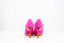 Escarpins en suède fuchsia
