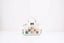 Sac Peekaboo mini pocket en cuir de veau blanc