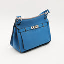 Jyspière 28 bag in Mykonos blue Togo leather