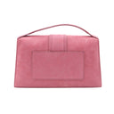 JACQUEMUS – Le Grand Bambino Tote Bag – Plum Nubuck