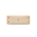 DIOR – Lady D-Sire Medium – Cuir grainé beige – Bijouterie dorée