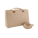 DIOR – Lady D-Sire Medium – Cuir grainé beige – Bijouterie dorée