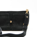 CHANEL – Paris in Rome Shoulder Bag – Black Nubuck
