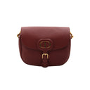 DIOR – Sac Bobby Large – Cuir grainé bordeaux