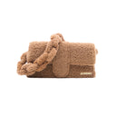 JACQUEMUS – Bombidou Bag – Soft Camel Brown Fleece