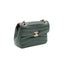 CHANEL – Sac Flap chevron - Cuir d’agneau vert