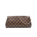LOUIS VUITTON – Pochette Eva – Damier Ébène