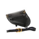 DIOR – Saddle Belt Bag – Black Grained Leather