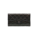 CHANEL – Timeless Wallet – Black Leather
