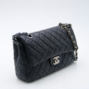 Timeless/Classic Bag in midnight blue lambskin