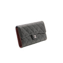 CHANEL – Timeless Wallet – Black Leather