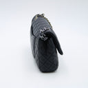Timeless/Classic Bag in midnight blue lambskin
