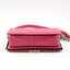 Sac Boy 24cm en cuir framboise matelassé