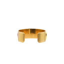DIOR – Gold-finish CD Cuff Bracelet – Pearlescent Beads