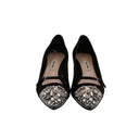 MIU MIU – Rhinestone-embellished pointed pumps