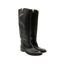 LOUIS VUITTON – Bottes cavalières en cuir