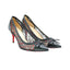 CHRISTIAN LOUBOUTIN – Escarpins en dentelle plumetis