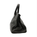 HERMÈS – Birkin 35 – Black Togo leather, silver hardware